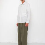 Relaxed Fit Shirt - Silver Textured Check