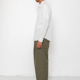 Relaxed Fit Shirt - Silver Textured Check