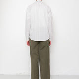 Relaxed Fit Shirt - Silver Textured Check