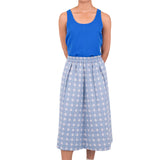 Full Seam Skirt - Blue Tile Tapestry