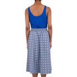 Full Seam Skirt - Blue Tile Tapestry