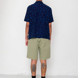 Gabe Shirt - Indigo Irregular Dot