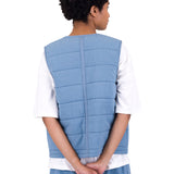 Gilet - Light Indigo Topstitch