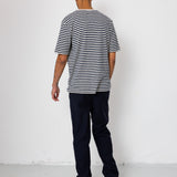 Lean Assembly Pant - Navy Moleskin