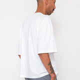Oversized T-Shirt - White Slub