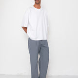 Oversized T-Shirt - White Slub