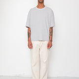 Oversized T-Shirt - Grey Melange Slub