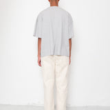 Oversized T-Shirt - Grey Melange Slub