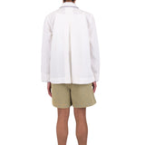 Pleated Shirt - White