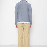 Folk | Folk Prism Jacket - Indigo Ticking Stripe