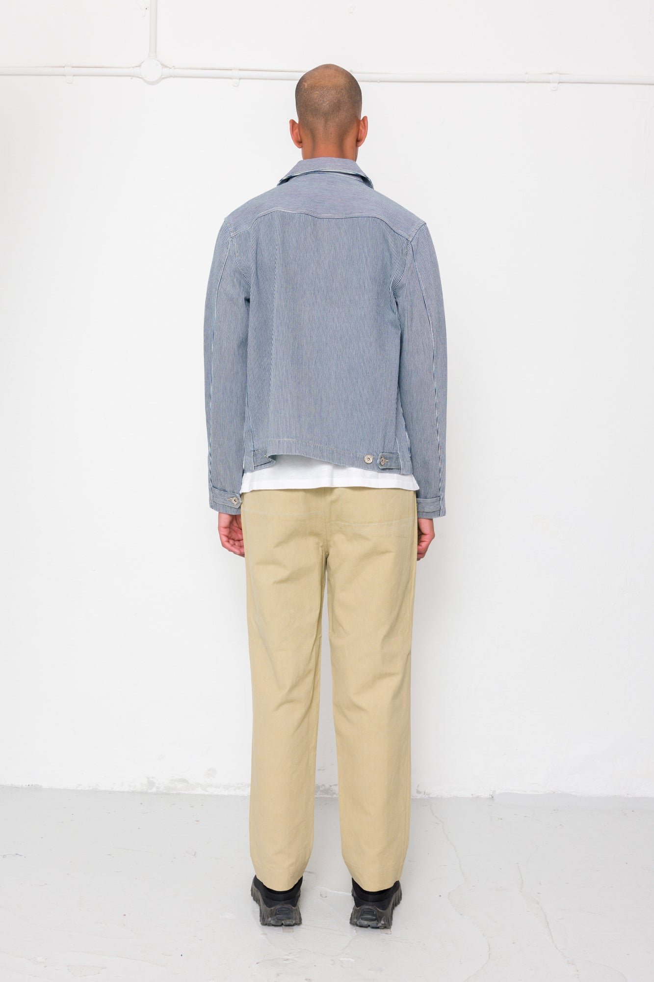 Folk | Folk Prism Jacket - Indigo Ticking Stripe