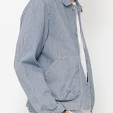 Folk | Folk Prism Jacket - Indigo Ticking Stripe