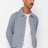 Folk | Folk Prism Jacket - Indigo Ticking Stripe