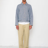 Folk | Folk Prism Jacket - Indigo Ticking Stripe