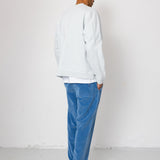 Folk | Folk Prism Sweat - Light Blue Grey