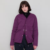 Qulited Boxy Jacket - Wine