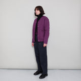 Qulited Boxy Jacket - Wine