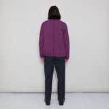 Qulited Boxy Jacket - Wine