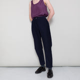 Scoop Back Vest - Wine