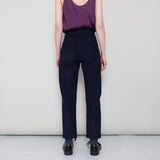 Scoop Back Vest - Wine