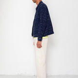 Signal Blouson - Stray Float Stitch Indigo