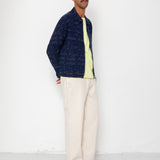 Signal Blouson - Stray Float Stitch Indigo
