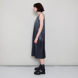 Slip Dress - Coal Satin