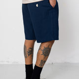 Relaxed Assembly Short - Dark Navy Crinkle