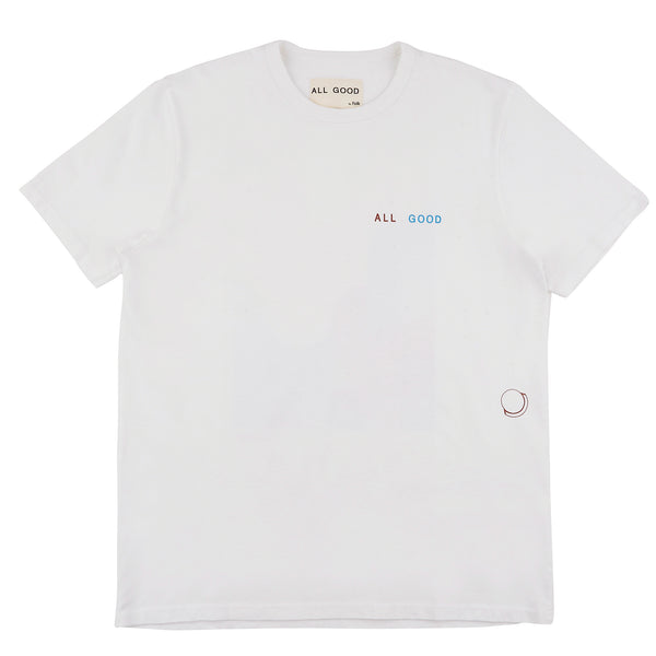 SS Graphic Tee - Optic White