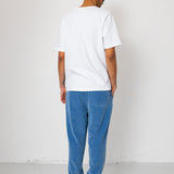 Short Sleeve Textured T-Shirt - White