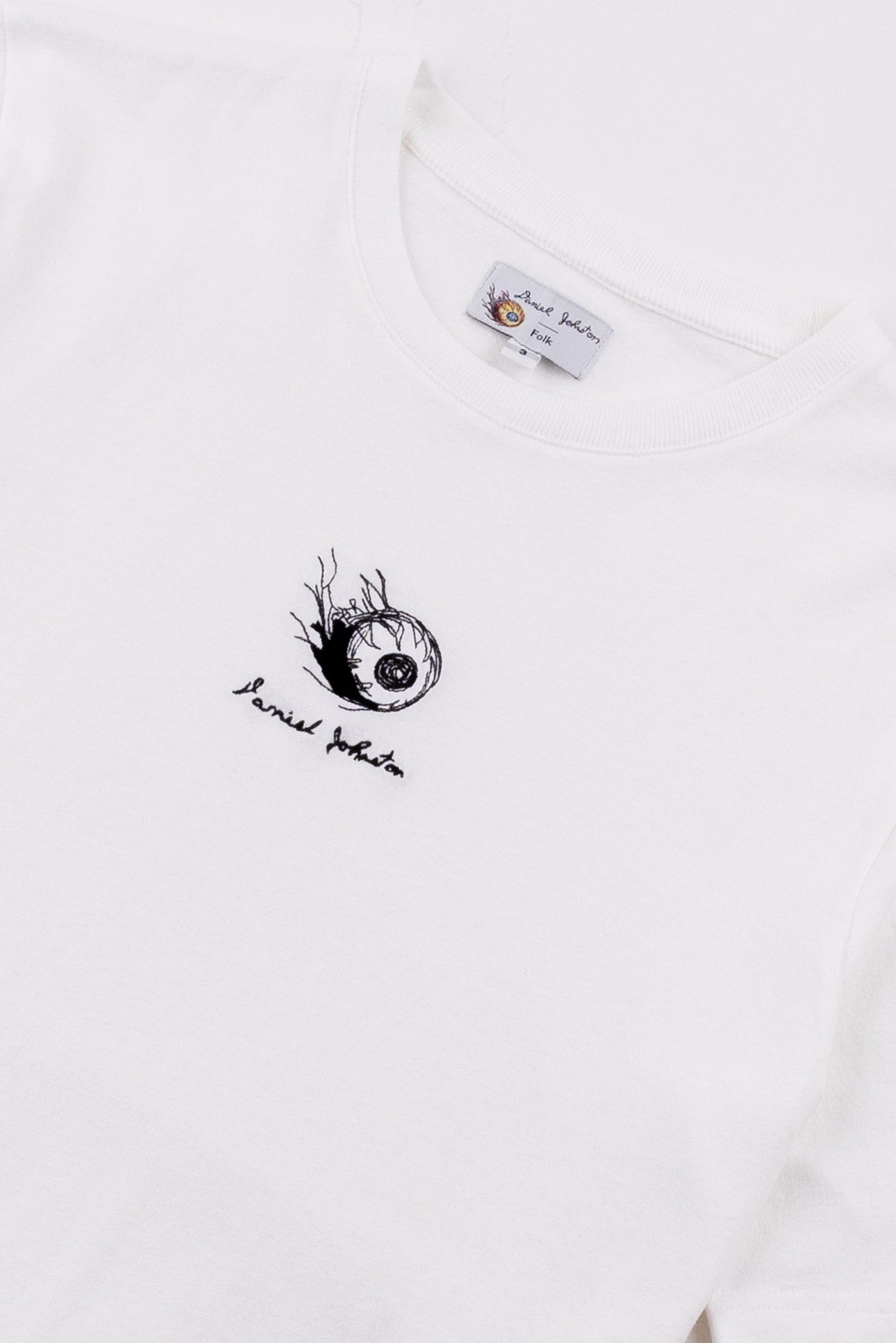 Short Sleeve T-Shirt - Flaming Eye | Daniel Johnston