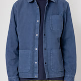 Twill Assembly Jacket - Dusty Blue