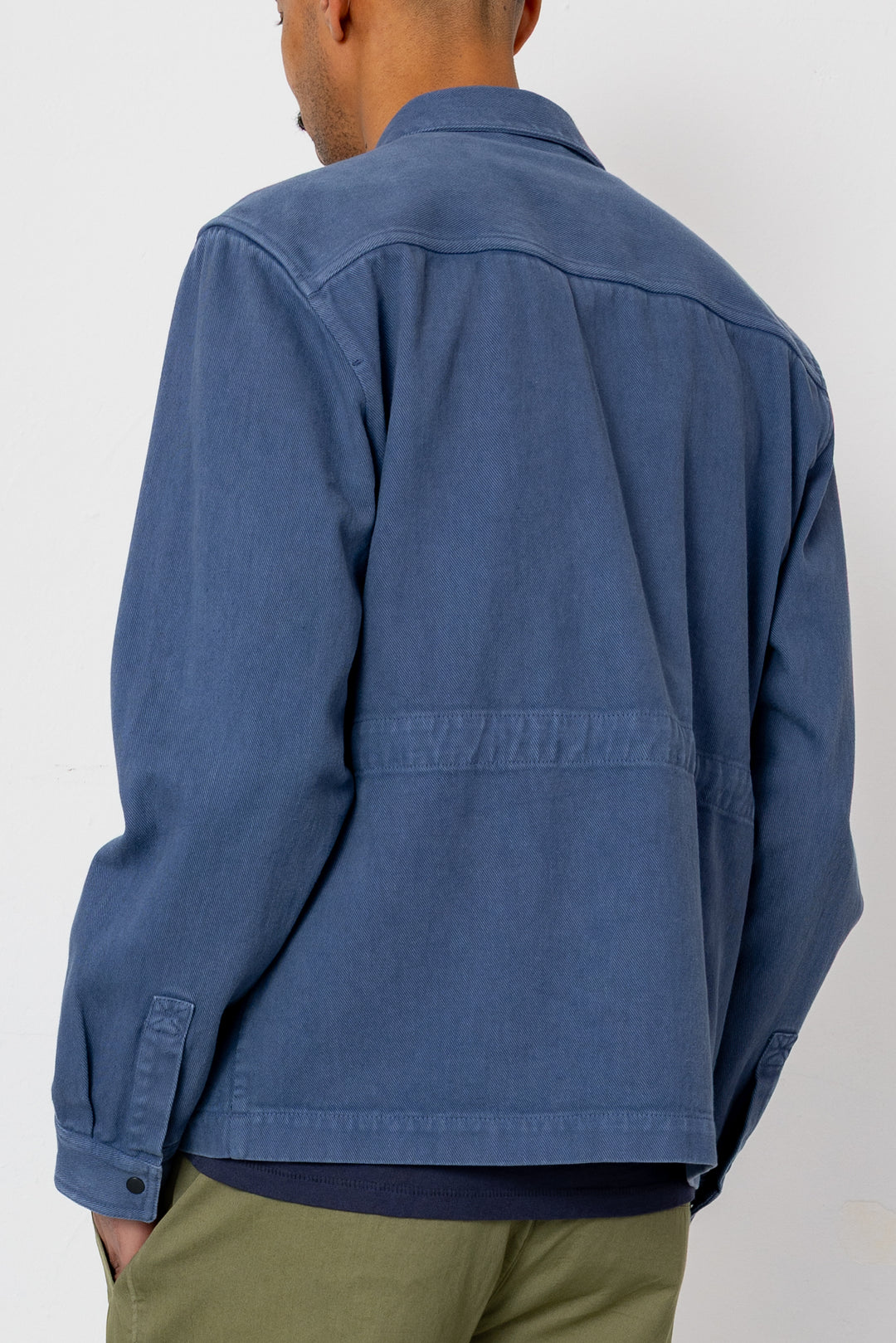 Twill Assembly Jacket - Dusty Blue – Folk