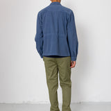 Twill Assembly Jacket - Dusty Blue