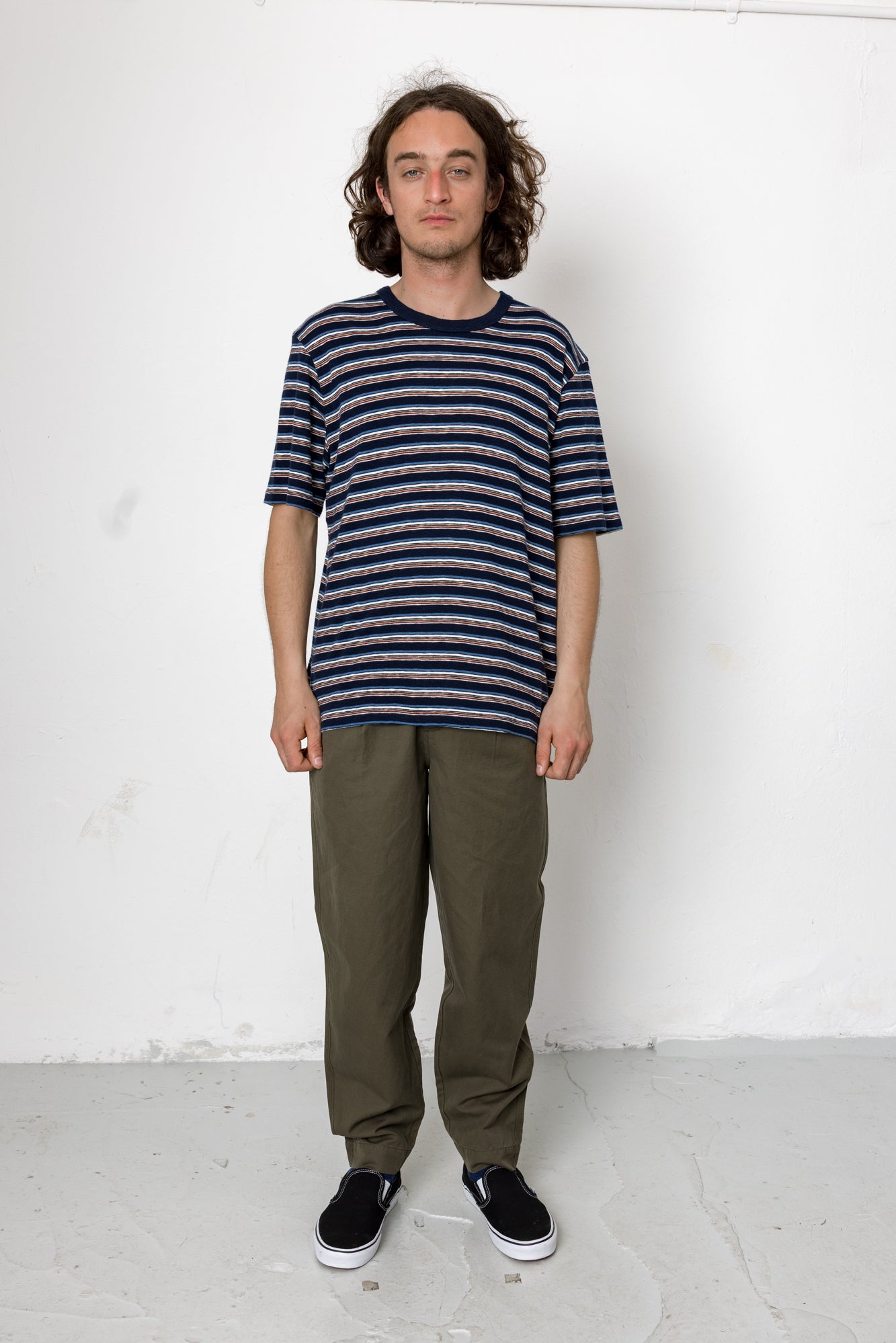Assembly Pant - Dark Olive Slub Linen