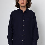 Harwood Long Sleeve Shirt - Navy