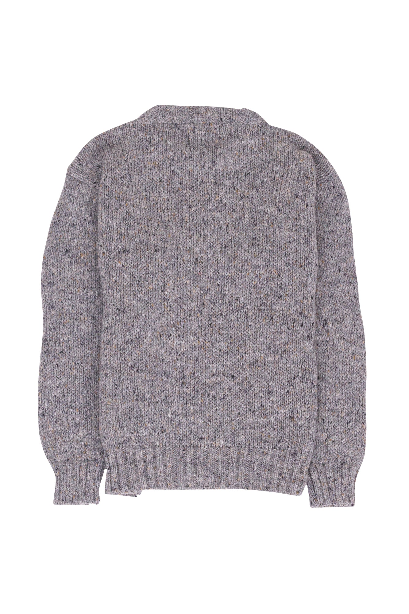 Howlin Acid Deer With Flowers Knit Jumper Grey