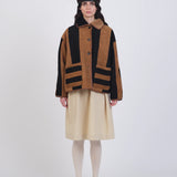 Cawley | Suede Stripe Avis Jacket