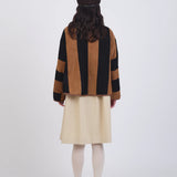 Cawley | Suede Stripe Avis Jacket