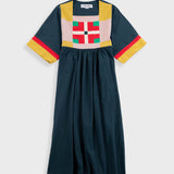 L.F.Markey | Rafe Dress - Forest Patchwork