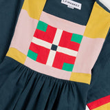 L.F.Markey | Rafe Dress - Forest Patchwork