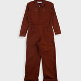 L.F.Markey | Danny Stretch Boilersuit - Dark Rust
