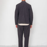 Lunar Blazer - Soft Black Cotton Linen
