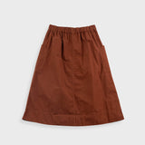 MHL | Patch Pocket Skirt - Brick