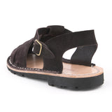 Steve Mono | Steve Mono - Artisanal Sandals 10/09 Suede Calf - Espresso