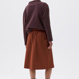 MHL | Patch Pocket Skirt - Brick