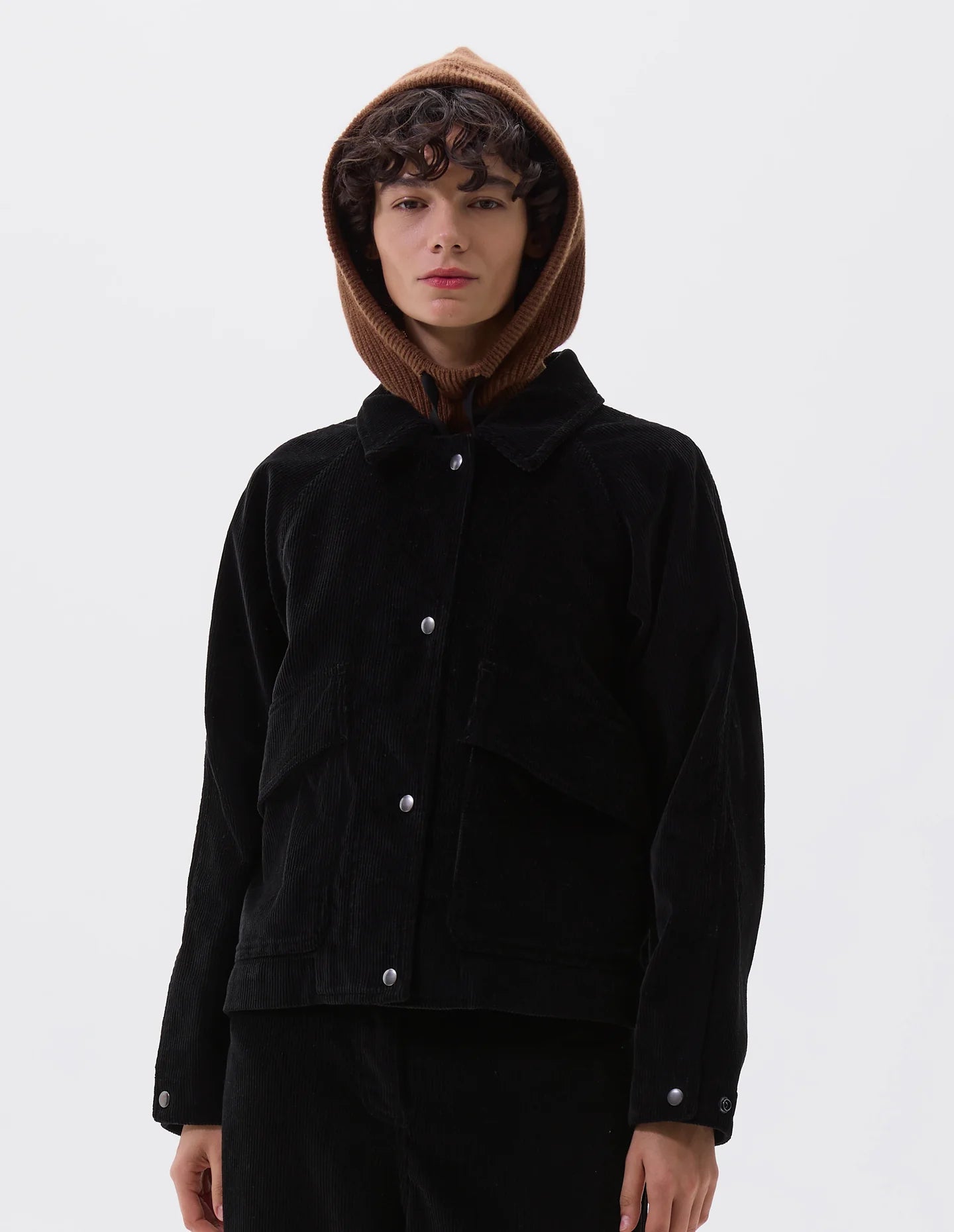 MHL MHL | Knitted Hood - Conker