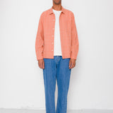 Patch Shirt - Red Oxide Textured Check