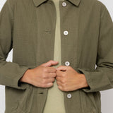 Women's Prism Jacket - Light Olive Chunky Ripstop