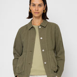 Women's Prism Jacket - Light Olive Chunky Ripstop